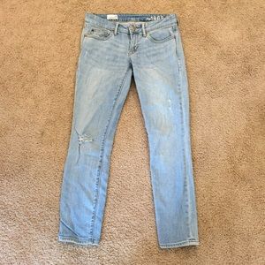 Gap always skinny light wash denim